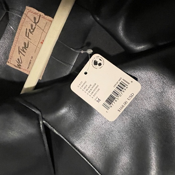 Free People Leather Jacket - Picture 3 of 3